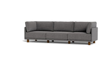 Load image into Gallery viewer, Luna - Sofa - Storm Grey - High Arms - Low Legs
