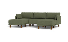 Load image into Gallery viewer, Luna - Sofa - Moss Green - Low Arms - Tall Legs
