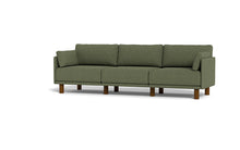 Load image into Gallery viewer, Luna - Sofa - Moss Green - Low Arms - Tall Legs
