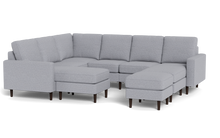 Load image into Gallery viewer, Altus - Sectional - Fog - Square Arms
