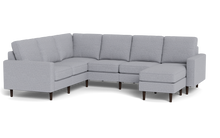 Load image into Gallery viewer, Altus - Sectional - Fog - Square Arms
