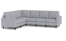Load image into Gallery viewer, Altus - Sectional - Fog - Square Arms
