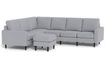 Load image into Gallery viewer, Altus - Sectional - Fog - Square Arms
