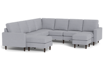 Load image into Gallery viewer, Altus - Sectional - Fog - Square Arms
