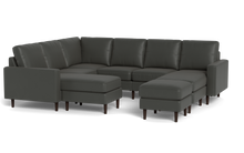 Load image into Gallery viewer, Altus - Sectional - Onyx - Square Arms
