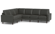 Load image into Gallery viewer, Altus - Sectional - Onyx - Square Arms
