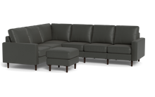 Load image into Gallery viewer, Altus - Sectional - Onyx - Square Arms
