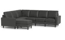 Load image into Gallery viewer, Altus - Sectional - Onyx - Square Arms
