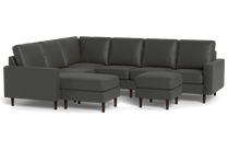 Load image into Gallery viewer, Altus - Sectional - Onyx - Square Arms
