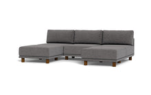 Load image into Gallery viewer, Luna - Sofa - Storm Grey - High Arms - Low Legs
