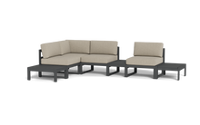 Load image into Gallery viewer, Mistral - Sectional - Pebble - Block - Sandcastle
