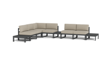 Load image into Gallery viewer, Mistral - Sectional - Pebble - Block - Sandcastle
