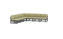 Load image into Gallery viewer, Mistral - Sectional - Pebble - Block - Fern
