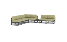 Load image into Gallery viewer, Mistral - Sectional - Pebble - Block - Fern
