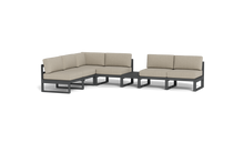 Load image into Gallery viewer, Mistral - Sectional - Pebble - Block - Sandcastle
