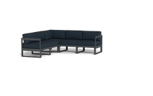 Load image into Gallery viewer, Mistral - Sectional - Pebble - Block - Cool Water
