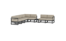 Load image into Gallery viewer, Mistral - Sectional - Pebble - Block - Sandcastle

