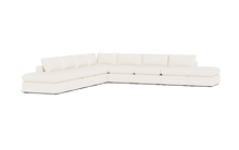 Load image into Gallery viewer, Ciello XL - Sectional - Opal White - Regular Arms
