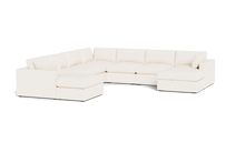Load image into Gallery viewer, Ciello XL - Sectional - Opal White - Regular Arms
