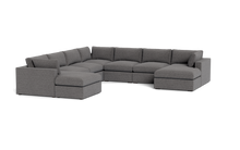 Load image into Gallery viewer, Ciello XL - Sectional - Storm Grey - Regular Arms
