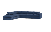 Load image into Gallery viewer, Ciello XL - Sectional - Night Sky - Regular Arms
