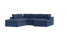 Load image into Gallery viewer, Ciello XL - Sectional - Night Sky - Regular Arms
