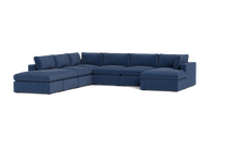 Load image into Gallery viewer, Ciello XL - Sectional - Night Sky - Regular Arms
