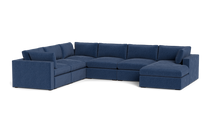 Load image into Gallery viewer, Ciello XL - Sectional - Night Sky - Regular Arms
