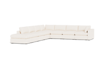Load image into Gallery viewer, Ciello XL - Sectional - Opal White - Regular Arms
