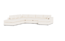 Load image into Gallery viewer, Ciello XL - Sectional - Opal White - Regular Arms
