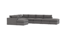 Load image into Gallery viewer, Ciello XL - Sectional - Storm Grey - Regular Arms
