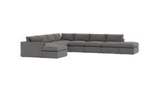 Load image into Gallery viewer, Ciello XL - Sectional - Storm Grey - Regular Arms
