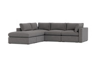 Load image into Gallery viewer, Ciello XL - Sectional - Storm Grey - Regular Arms
