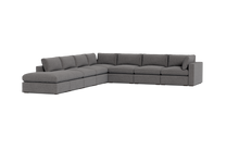 Load image into Gallery viewer, Ciello XL - Sectional - Storm Grey - Regular Arms
