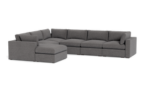 Load image into Gallery viewer, Ciello XL - Sectional - Storm Grey - Regular Arms
