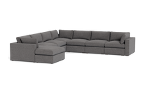 Load image into Gallery viewer, Ciello XL - Sectional - Storm Grey - Regular Arms
