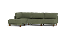 Load image into Gallery viewer, Luna - Sofa - Moss Green - High Arms - Low Legs
