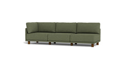 Load image into Gallery viewer, Luna - Sofa - Moss Green - High Arms - Low Legs
