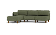 Load image into Gallery viewer, Luna - Sofa - Moss Green - Low Arms - Tall Legs
