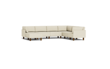 Load image into Gallery viewer, Luna - Sectional - Sunset Beige - High Arms - Tall Legs
