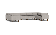 Load image into Gallery viewer, Luna - Sectional - Dream Grey - High Arms - Tall Legs
