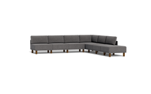 Load image into Gallery viewer, Luna - Sectional - Storm Grey - High Arms - Tall Legs
