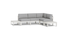 Load image into Gallery viewer, Mistral - Sectional - Sandstone - Block - Silver Shade
