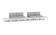 Load image into Gallery viewer, Mistral - Sofa - Sandstone - Block - Silver Shade
