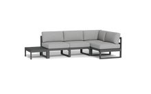 Load image into Gallery viewer, Mistral - Sectional - Pebble - Block - Silver Shade
