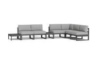 Load image into Gallery viewer, Mistral - Sectional - Pebble - Block - Silver Shade
