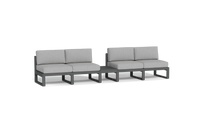 Load image into Gallery viewer, Mistral - Sofa - Pebble - Block - Silver Shade
