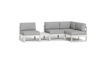 Load image into Gallery viewer, Mistral - Sectional - Sandstone - Block - Silver Shade
