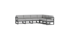 Load image into Gallery viewer, Mistral - Sectional - Pebble - Block - Silver Shade
