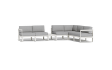 Load image into Gallery viewer, Mistral - Sectional - Sandstone - Block - Silver Shade
